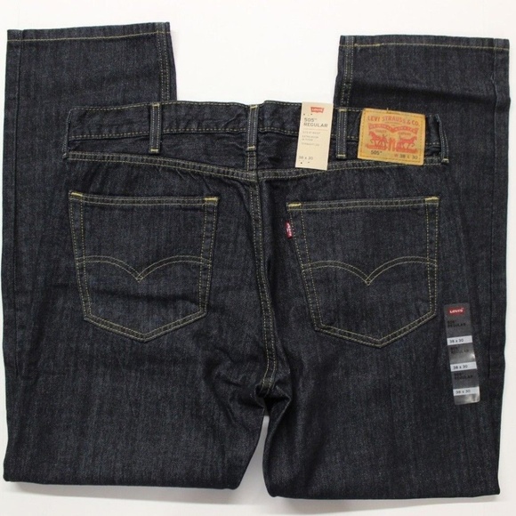 Mens Levis 55 Regular Fit Jeans Rigid 